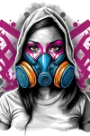 frau_gasmaske_grafiti